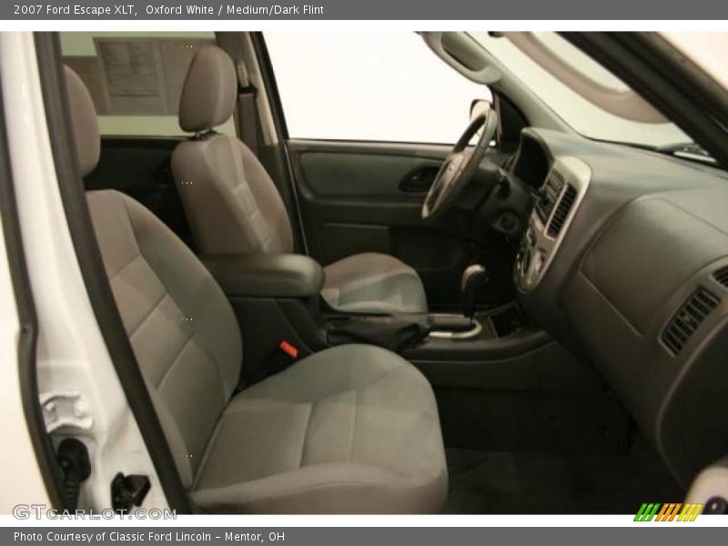 Oxford White / Medium/Dark Flint 2007 Ford Escape XLT