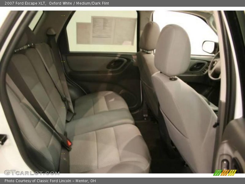 Oxford White / Medium/Dark Flint 2007 Ford Escape XLT