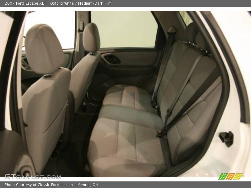 Oxford White / Medium/Dark Flint 2007 Ford Escape XLT