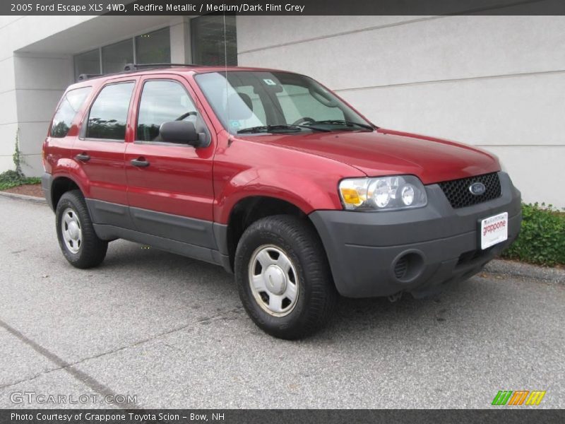Redfire Metallic / Medium/Dark Flint Grey 2005 Ford Escape XLS 4WD