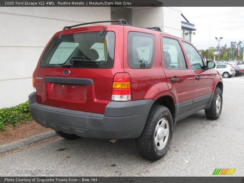 Redfire Metallic / Medium/Dark Flint Grey 2005 Ford Escape XLS 4WD