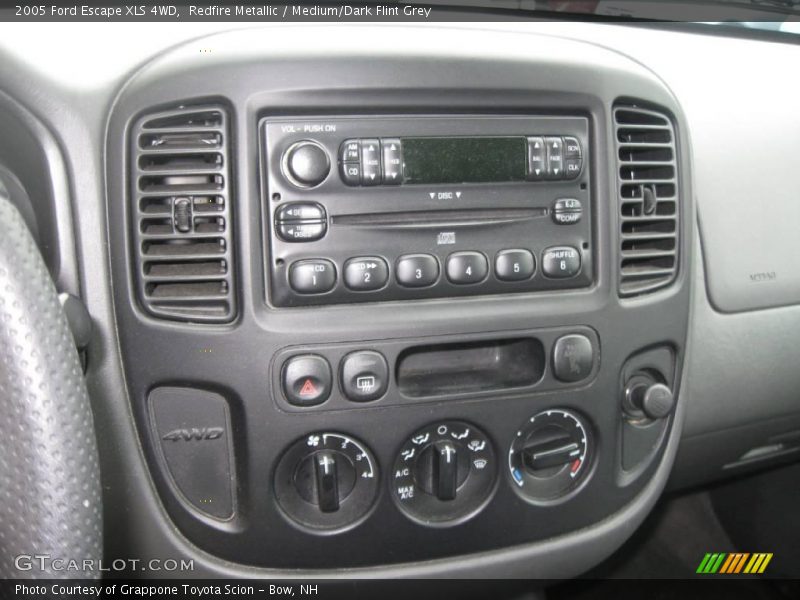 Redfire Metallic / Medium/Dark Flint Grey 2005 Ford Escape XLS 4WD