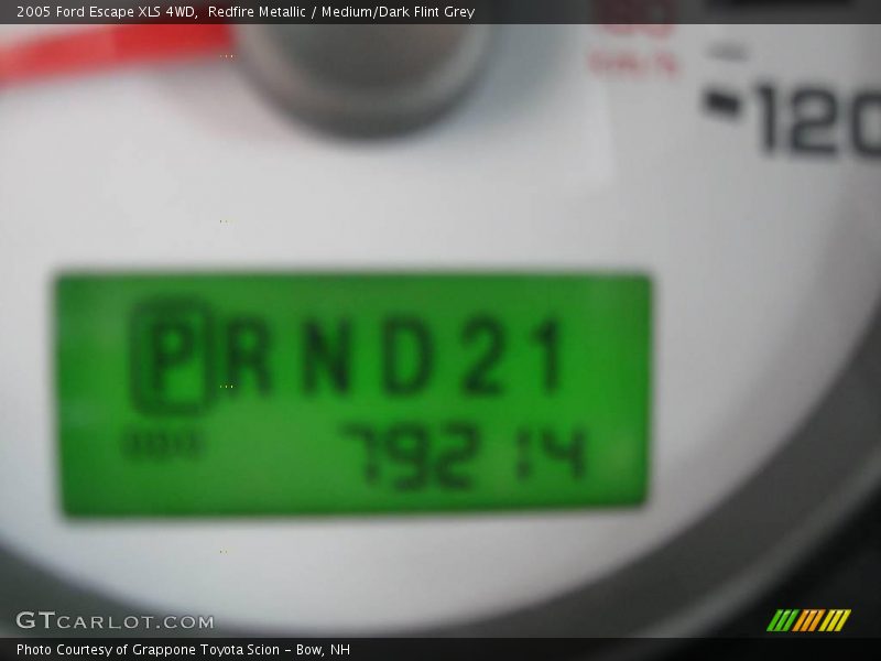 Redfire Metallic / Medium/Dark Flint Grey 2005 Ford Escape XLS 4WD