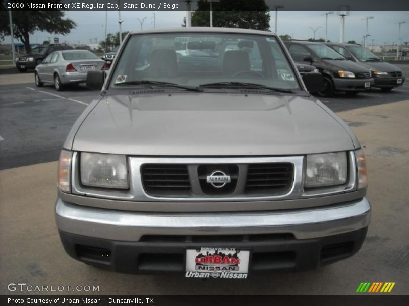 Sand Dune / Beige 2000 Nissan Frontier XE Regular Cab