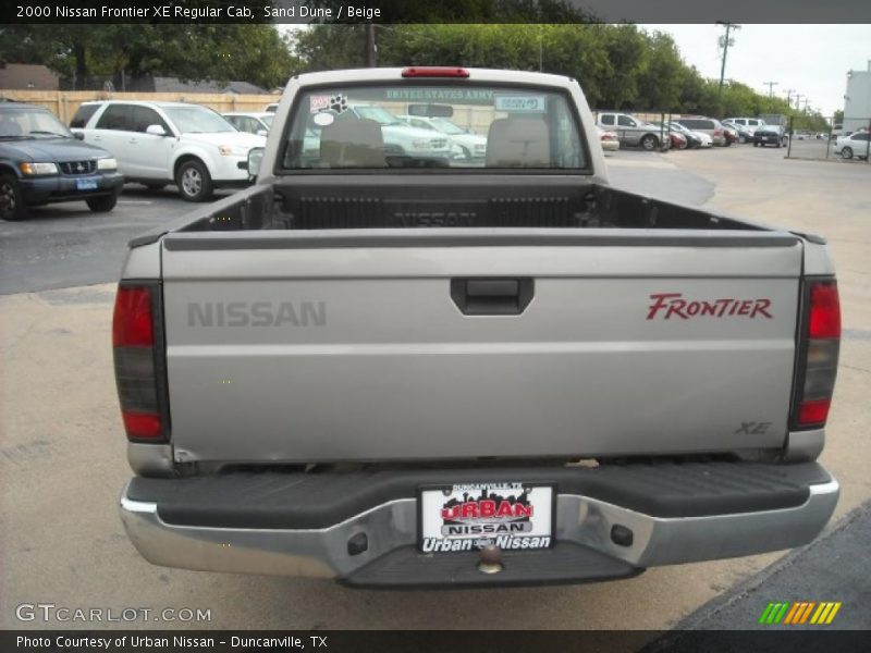 Sand Dune / Beige 2000 Nissan Frontier XE Regular Cab