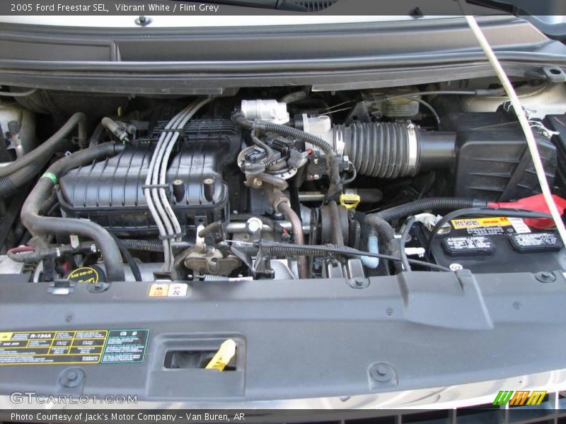 Vibrant White / Flint Grey 2005 Ford Freestar SEL