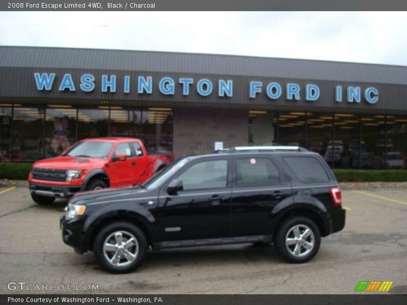 Black / Charcoal 2008 Ford Escape Limited 4WD