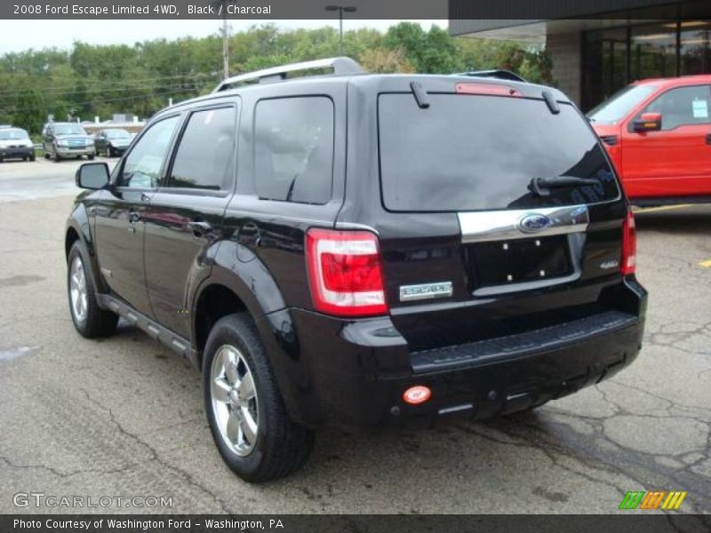 Black / Charcoal 2008 Ford Escape Limited 4WD