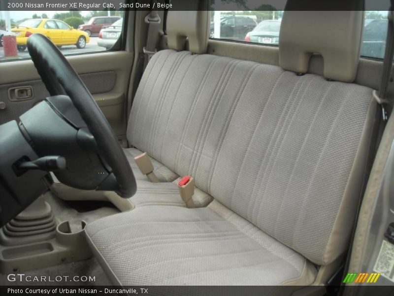 Sand Dune / Beige 2000 Nissan Frontier XE Regular Cab