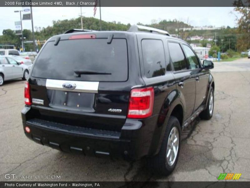 Black / Charcoal 2008 Ford Escape Limited 4WD
