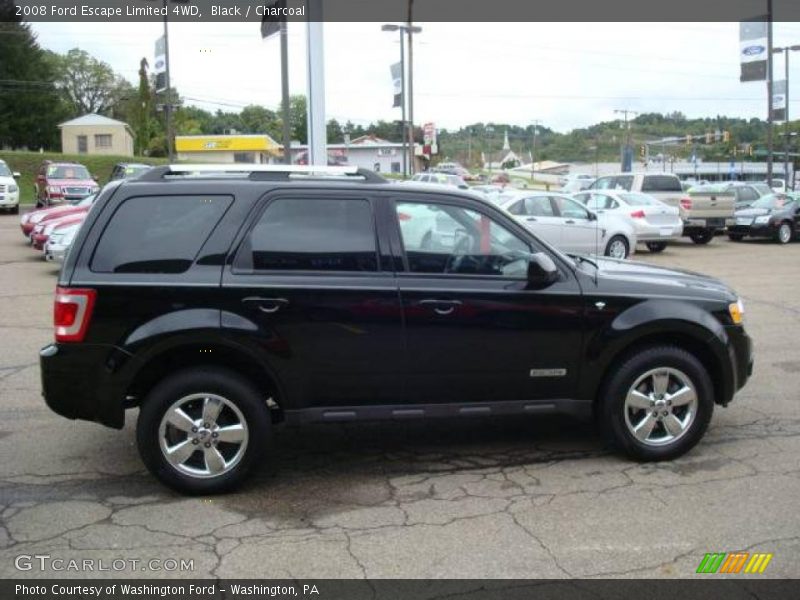 Black / Charcoal 2008 Ford Escape Limited 4WD