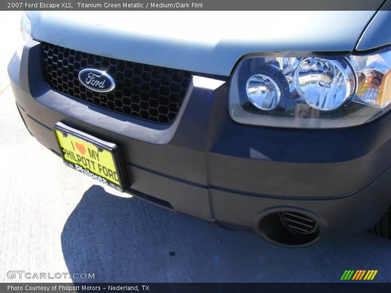 Titanium Green Metallic / Medium/Dark Flint 2007 Ford Escape XLS