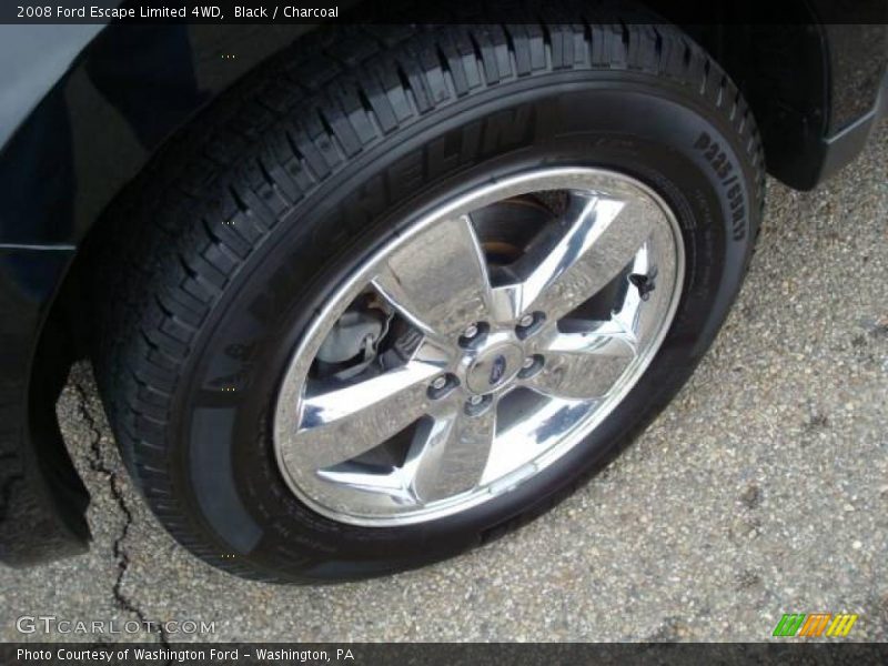 Black / Charcoal 2008 Ford Escape Limited 4WD