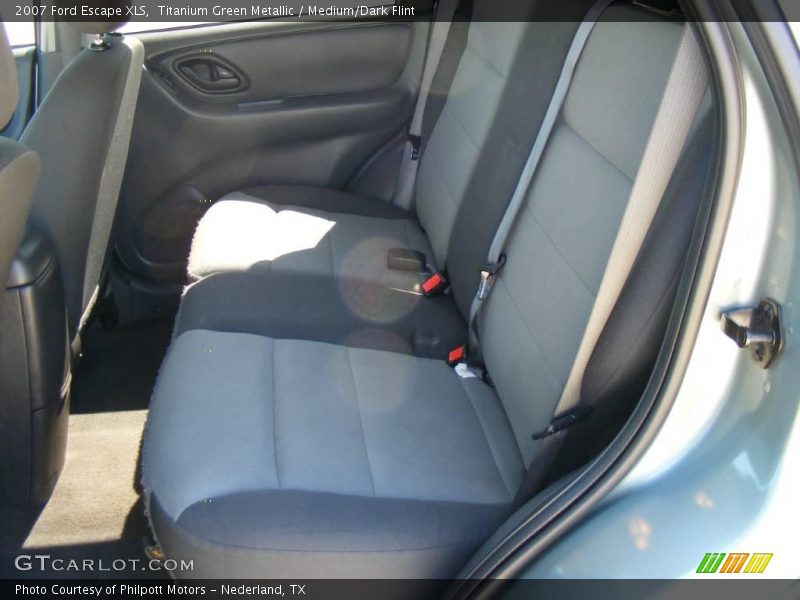 Titanium Green Metallic / Medium/Dark Flint 2007 Ford Escape XLS