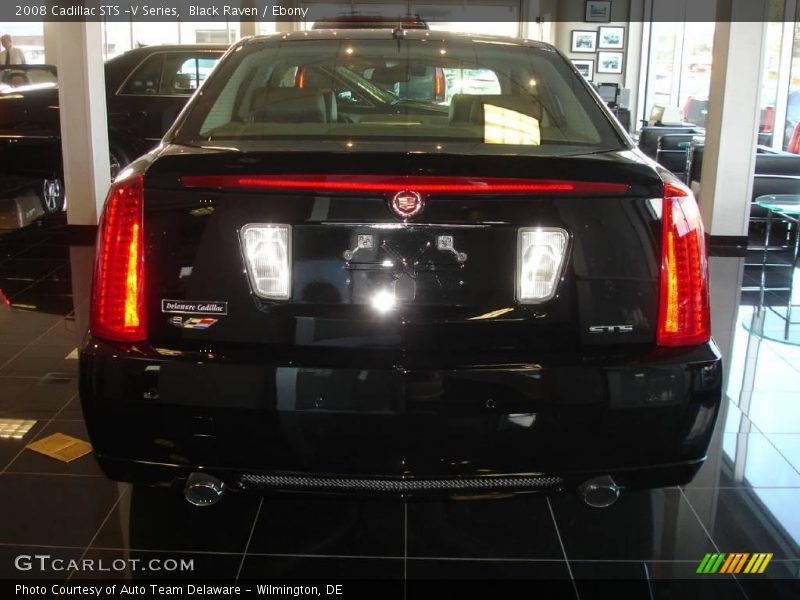 Black Raven / Ebony 2008 Cadillac STS -V Series