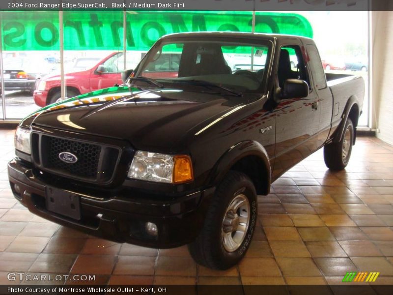Black / Medium Dark Flint 2004 Ford Ranger Edge SuperCab