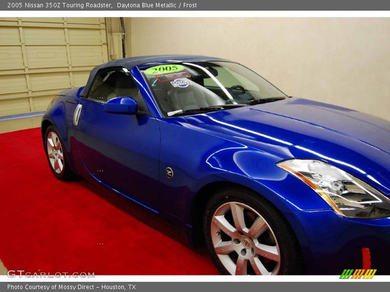 Daytona Blue Metallic / Frost 2005 Nissan 350Z Touring Roadster