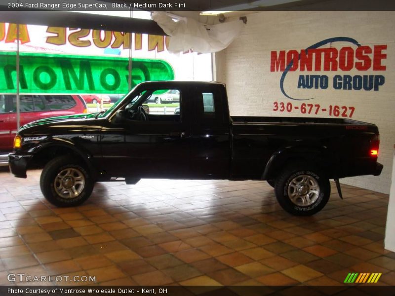 Black / Medium Dark Flint 2004 Ford Ranger Edge SuperCab