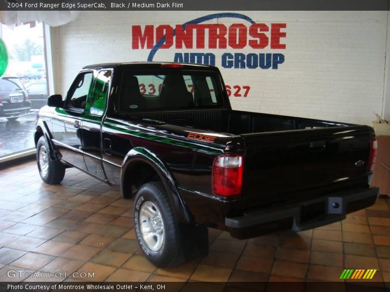 Black / Medium Dark Flint 2004 Ford Ranger Edge SuperCab
