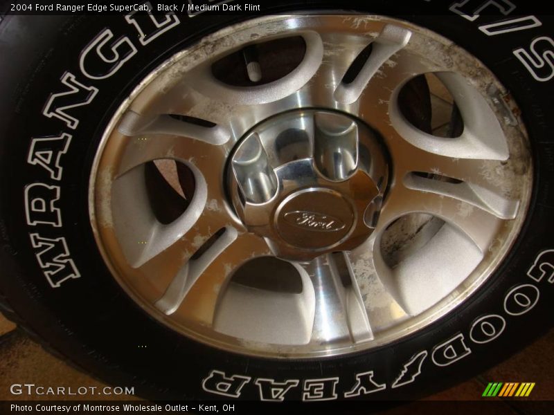Black / Medium Dark Flint 2004 Ford Ranger Edge SuperCab
