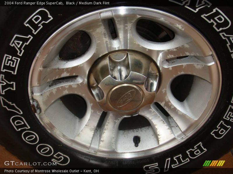 Black / Medium Dark Flint 2004 Ford Ranger Edge SuperCab