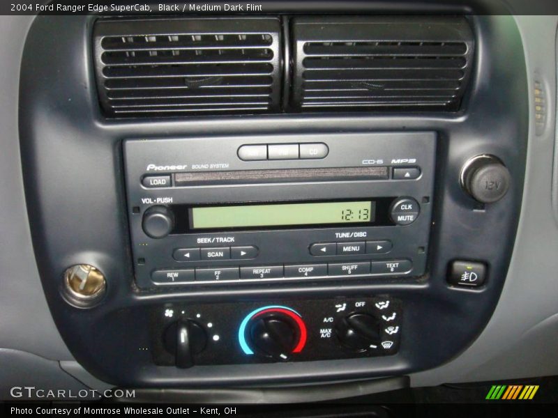 Black / Medium Dark Flint 2004 Ford Ranger Edge SuperCab