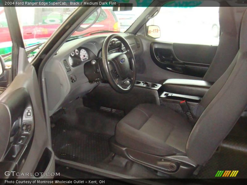 Black / Medium Dark Flint 2004 Ford Ranger Edge SuperCab