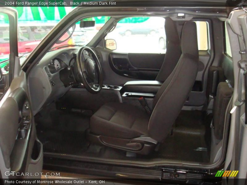 Black / Medium Dark Flint 2004 Ford Ranger Edge SuperCab
