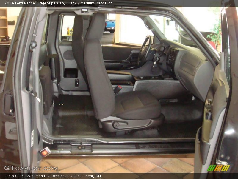 Black / Medium Dark Flint 2004 Ford Ranger Edge SuperCab