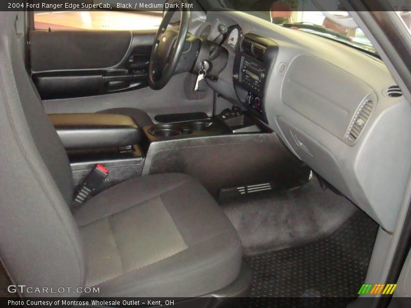 Black / Medium Dark Flint 2004 Ford Ranger Edge SuperCab