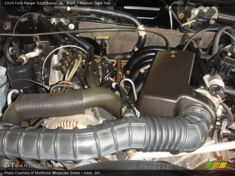 Black / Medium Dark Flint 2004 Ford Ranger Edge SuperCab