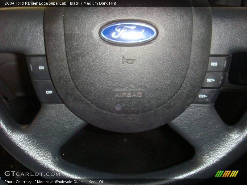 Black / Medium Dark Flint 2004 Ford Ranger Edge SuperCab