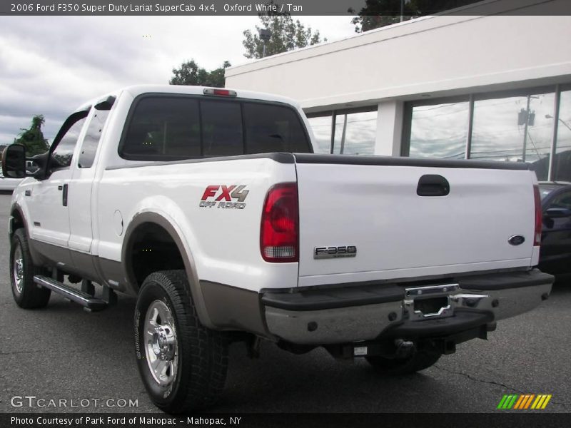 Oxford White / Tan 2006 Ford F350 Super Duty Lariat SuperCab 4x4