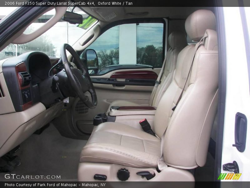 Oxford White / Tan 2006 Ford F350 Super Duty Lariat SuperCab 4x4