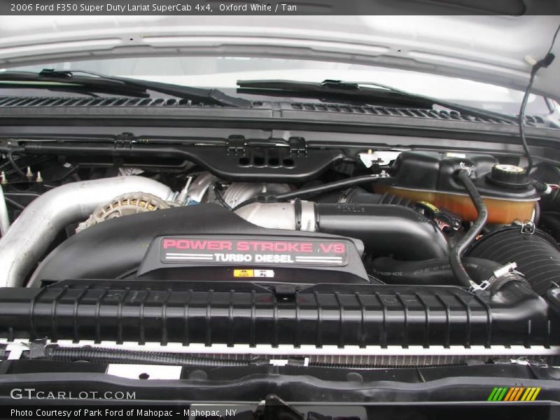 Oxford White / Tan 2006 Ford F350 Super Duty Lariat SuperCab 4x4