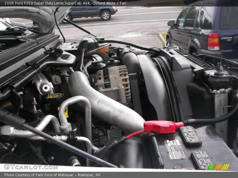 Oxford White / Tan 2006 Ford F350 Super Duty Lariat SuperCab 4x4