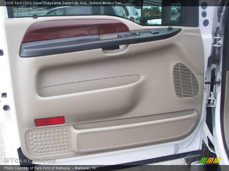 Oxford White / Tan 2006 Ford F350 Super Duty Lariat SuperCab 4x4