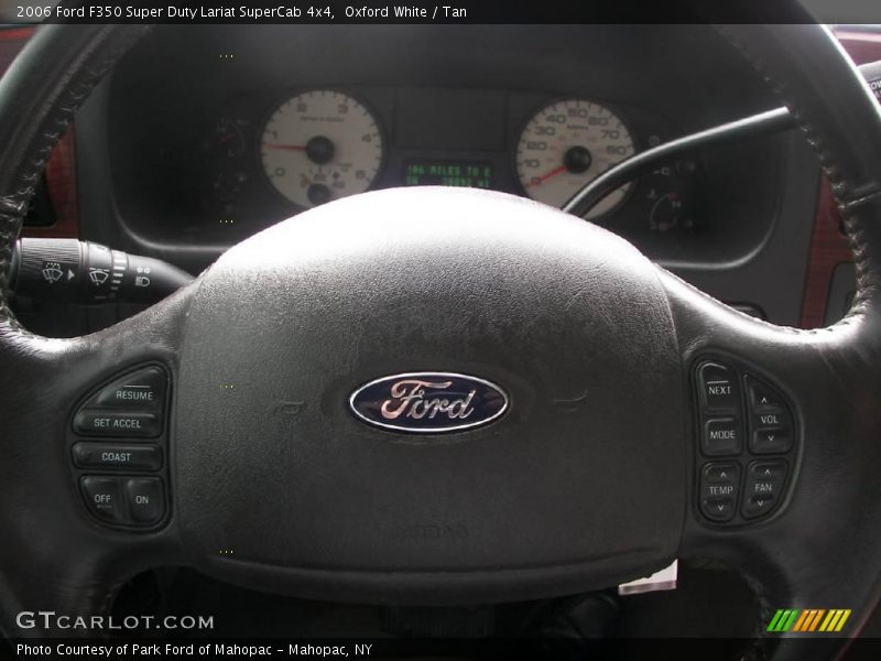 Oxford White / Tan 2006 Ford F350 Super Duty Lariat SuperCab 4x4