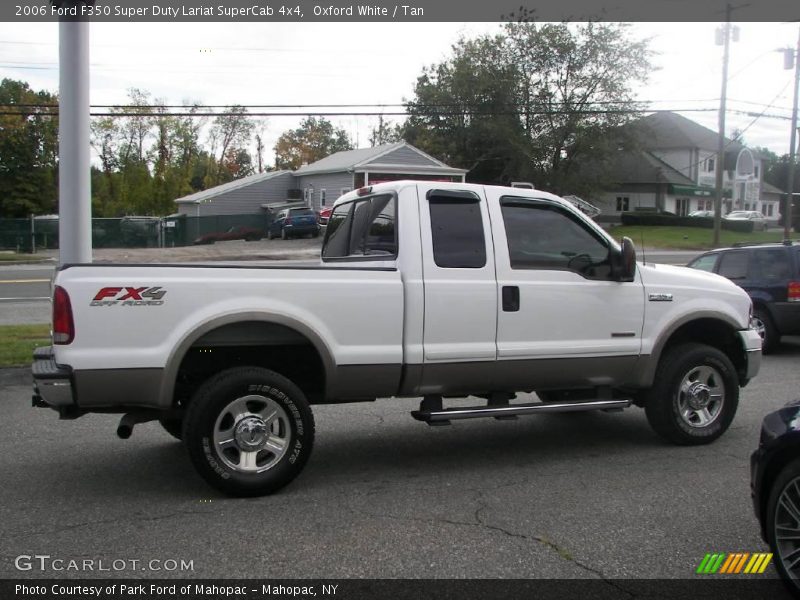Oxford White / Tan 2006 Ford F350 Super Duty Lariat SuperCab 4x4