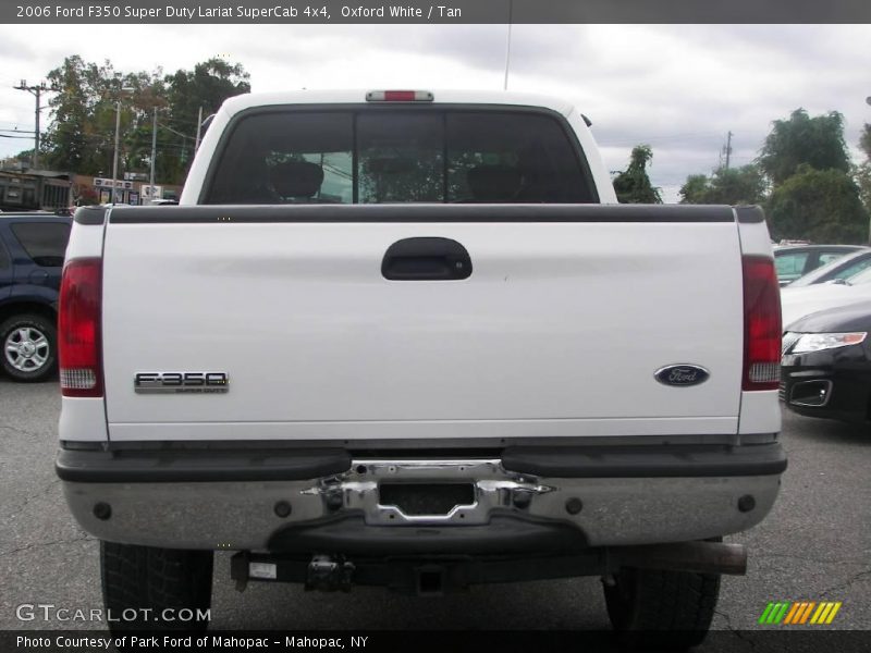 Oxford White / Tan 2006 Ford F350 Super Duty Lariat SuperCab 4x4