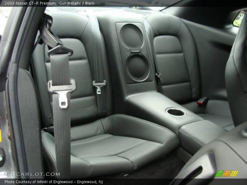 Gun Metallic / Black 2009 Nissan GT-R Premium