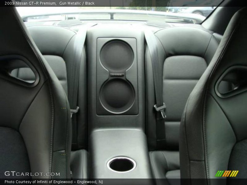 Gun Metallic / Black 2009 Nissan GT-R Premium