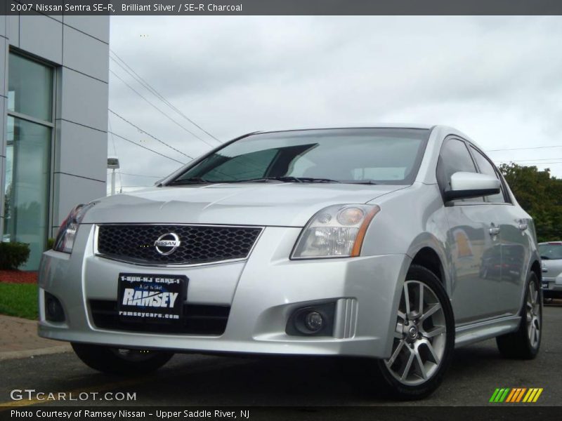 Brilliant Silver / SE-R Charcoal 2007 Nissan Sentra SE-R