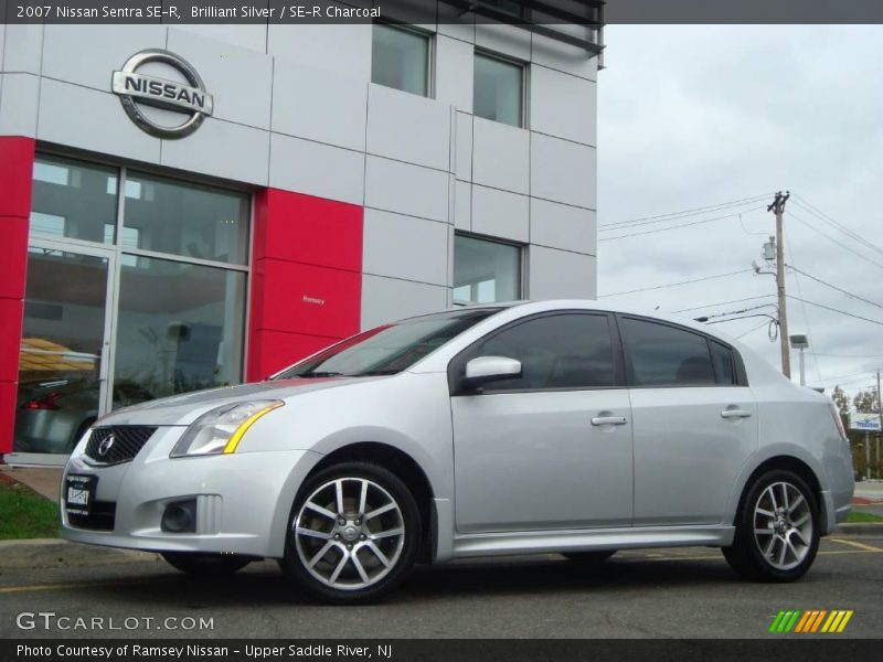 Brilliant Silver / SE-R Charcoal 2007 Nissan Sentra SE-R