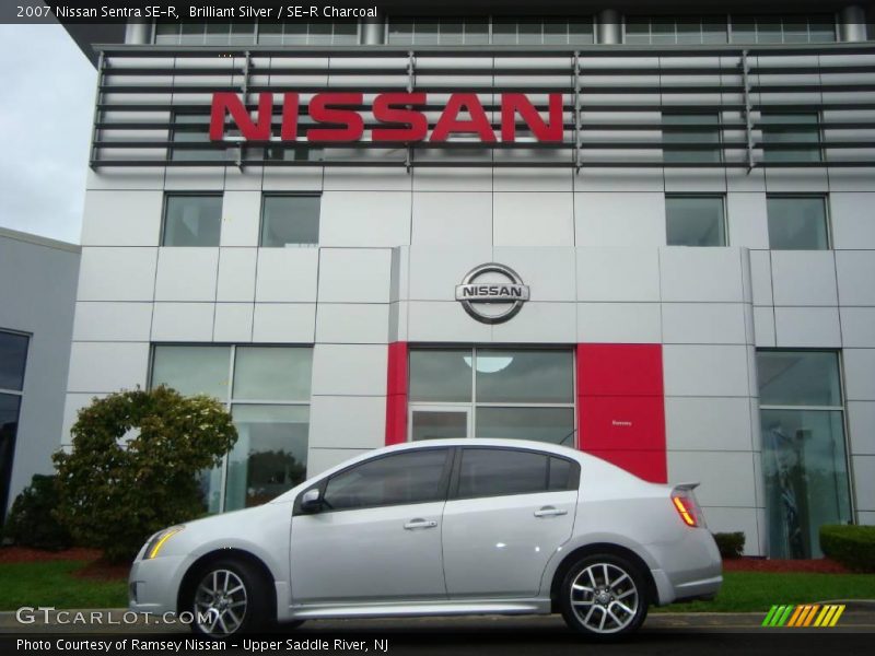 Brilliant Silver / SE-R Charcoal 2007 Nissan Sentra SE-R