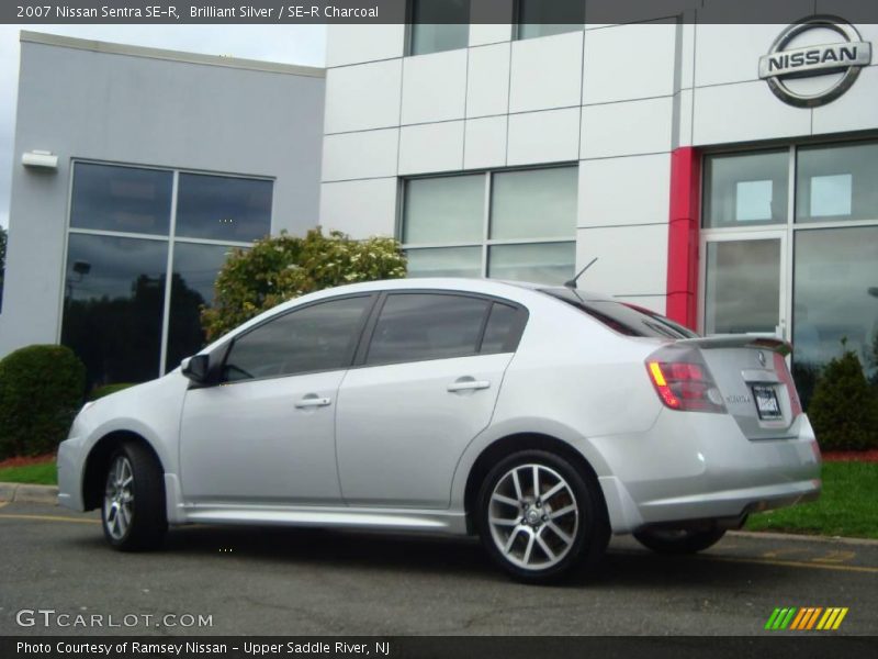 Brilliant Silver / SE-R Charcoal 2007 Nissan Sentra SE-R