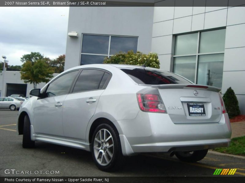 Brilliant Silver / SE-R Charcoal 2007 Nissan Sentra SE-R