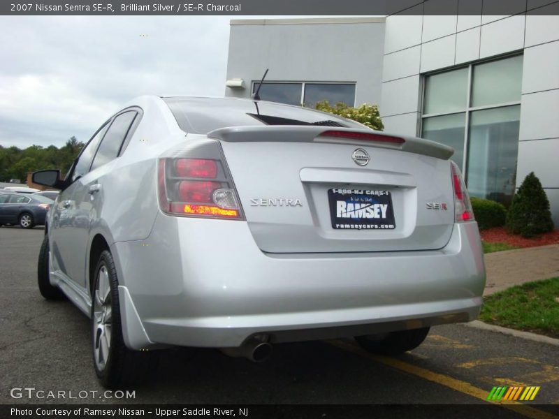 Brilliant Silver / SE-R Charcoal 2007 Nissan Sentra SE-R
