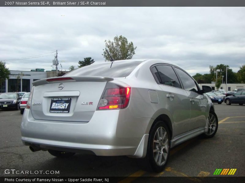 Brilliant Silver / SE-R Charcoal 2007 Nissan Sentra SE-R
