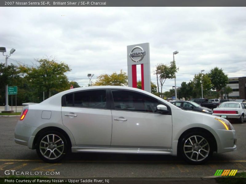 Brilliant Silver / SE-R Charcoal 2007 Nissan Sentra SE-R